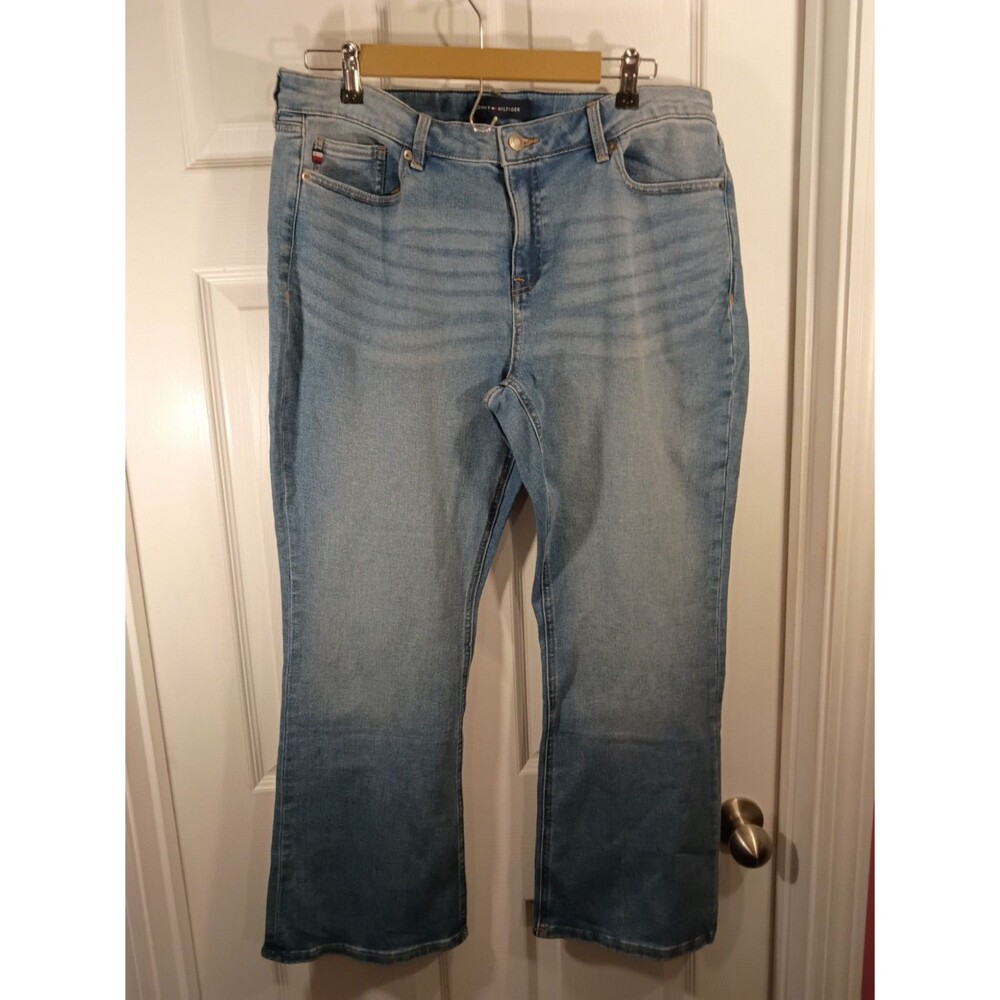 Tommy Hilfiger Jeans Size 16P Blue Tribeca Bootcut